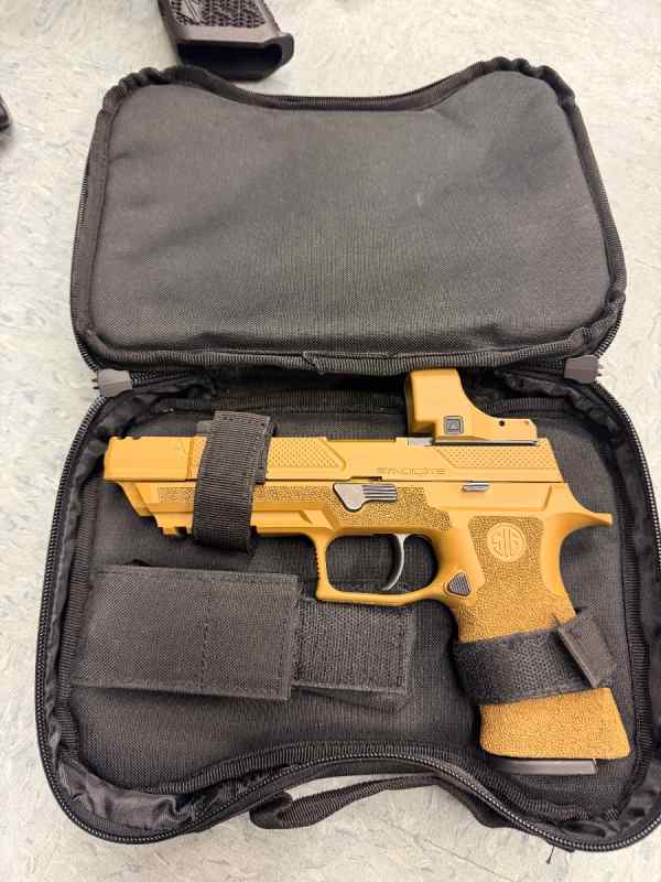 Ral8000 Sig Sauer P320 Agency full build