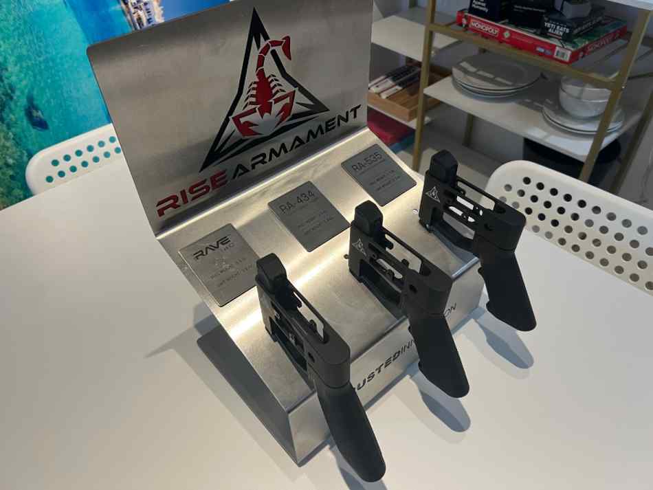 BRAND NEW! TRIGGERS DISPLAY STAND by RISE ARMAMENT