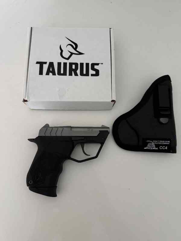 Taurus TUC silver slide. 