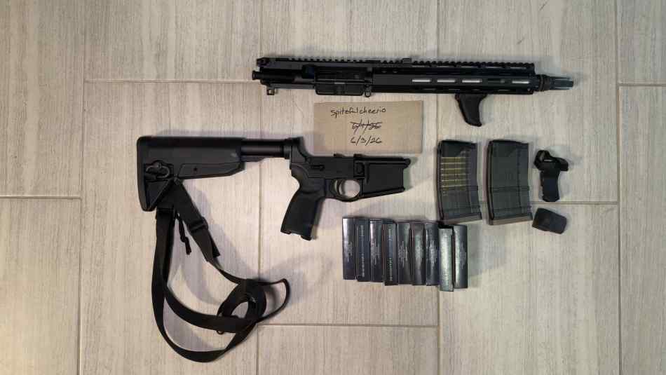 S] 300 HAMR Upper with ammo and mags, complete low