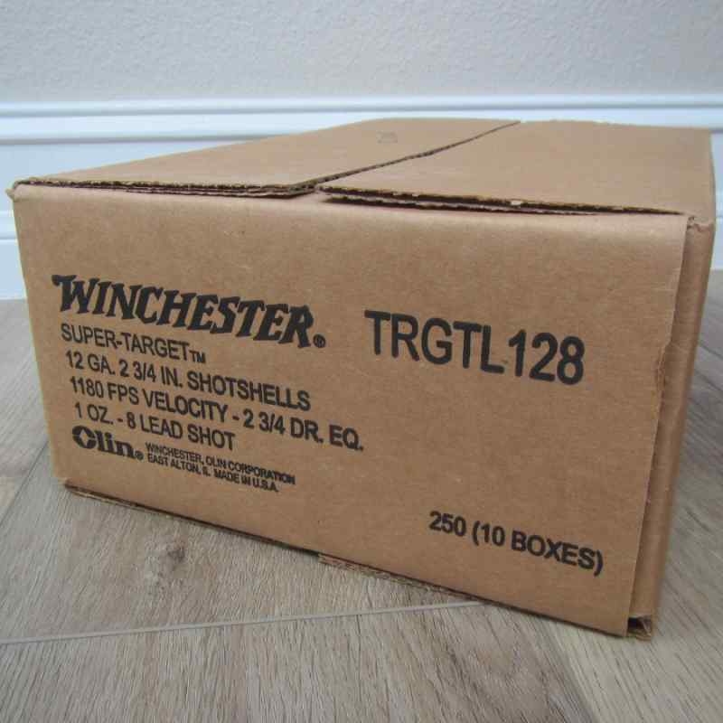 NEW WINCHESTER SUPER TARGET 12 GAUGE SHOTGUN SHELL