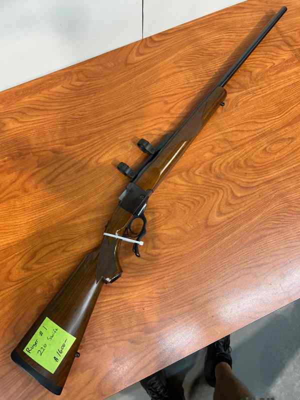 Ruger #1 in 220 Swift
