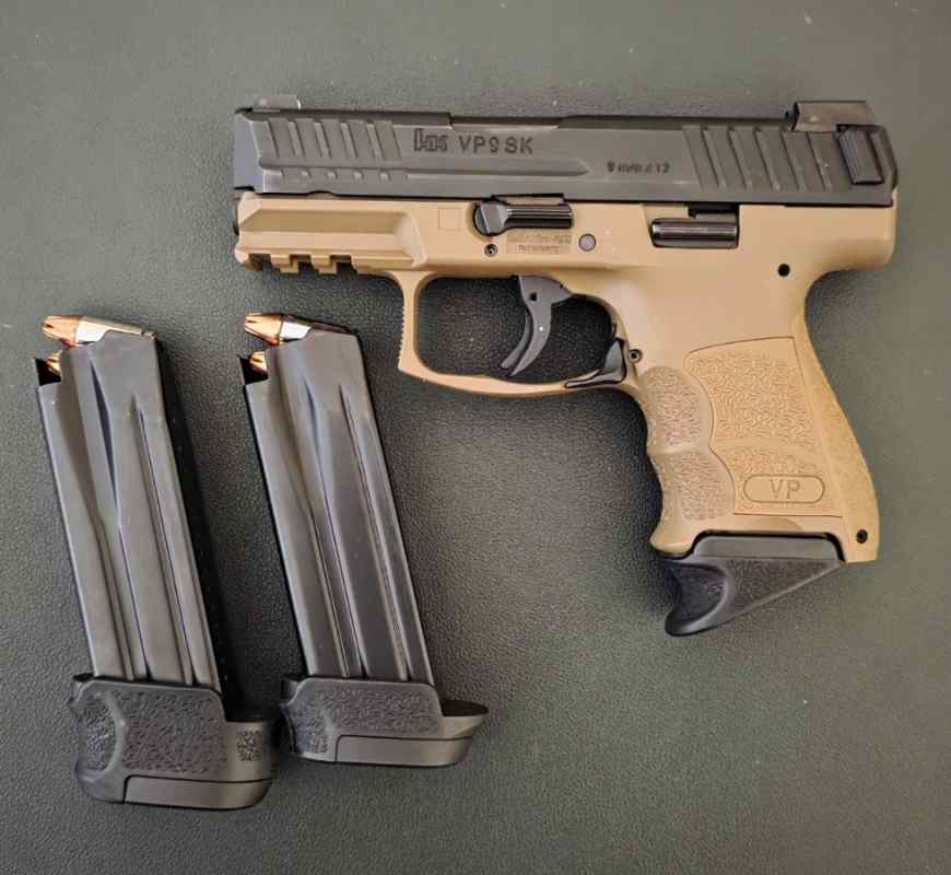 HK VP9 SK Night Sights, 3 Mags