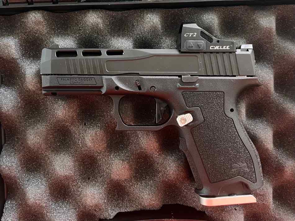 PSA DAGGER 9MM COMPACT PORTED SLIDE AND EXTRAS 